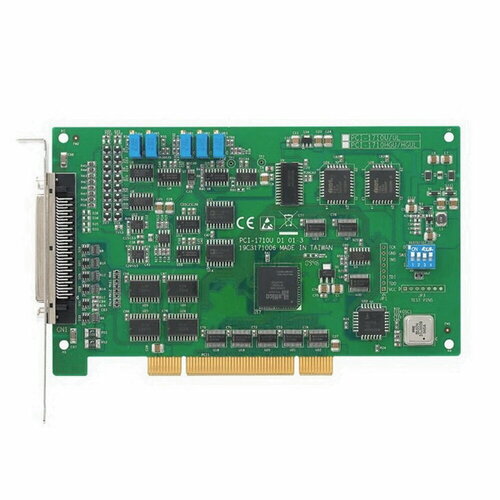 PCI-1710HGU-DE Advantech Плата ввода-вывода Universal PCI, 16SE/8D AI, 2AO, 16DI, 16DO/ плата аналогового ввода-выв