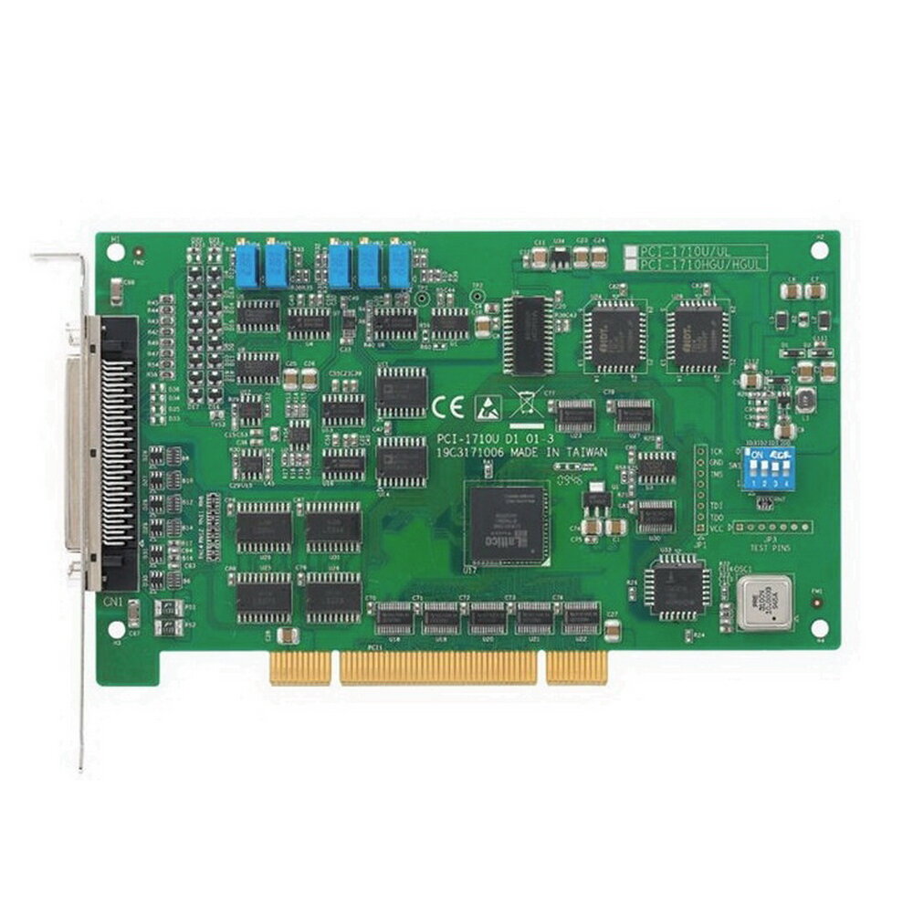 Плата интерфейсная Advantech PCI-1710HGU-DE Advantech Плата ввода-вывода Universal PCI, 16SE/8D AI, 2AO, 16DI, 16DO/ пла