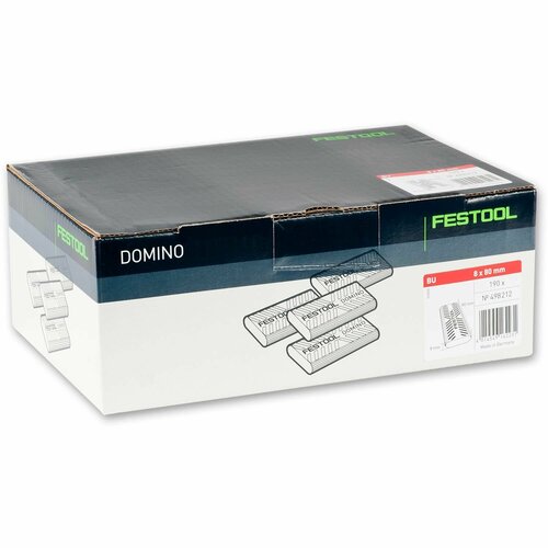 Вставной шип (шкант, дюбель) Festool DOMINO DF 700 D 8x80/190 BU