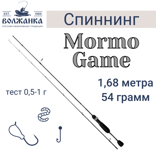 спиннинг volzhanka s mezencev concept тест 0 2 1гр 1 8м 5 секции im7 Спиннинг Volzhanka Mormo Game тест 0.5-1гр 1.68м (2 секции)