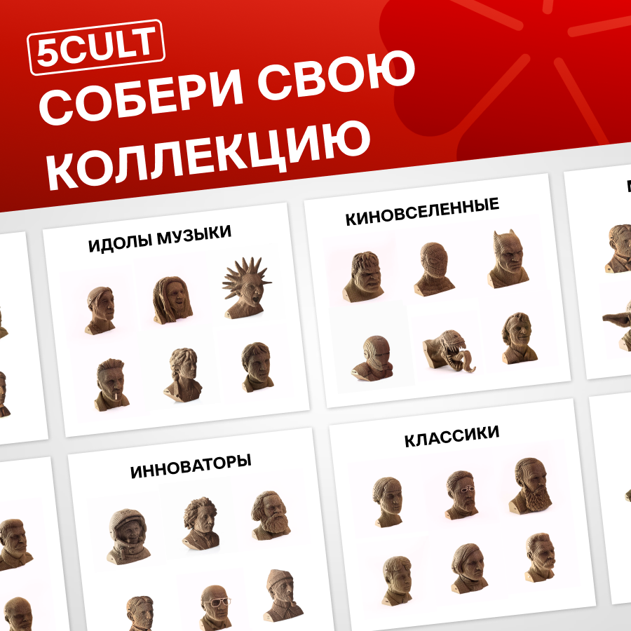 Бюст «Месси» 5cult - фото №6