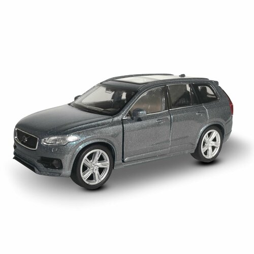 Машинка WELLY 2015 VOLVO XC 90 Серый / модель машины 1:38 с пружинным механизмом машинка welly 2015 volvo xc 90 модель машины 1 38 с пружинным механизмом без выбора цвета