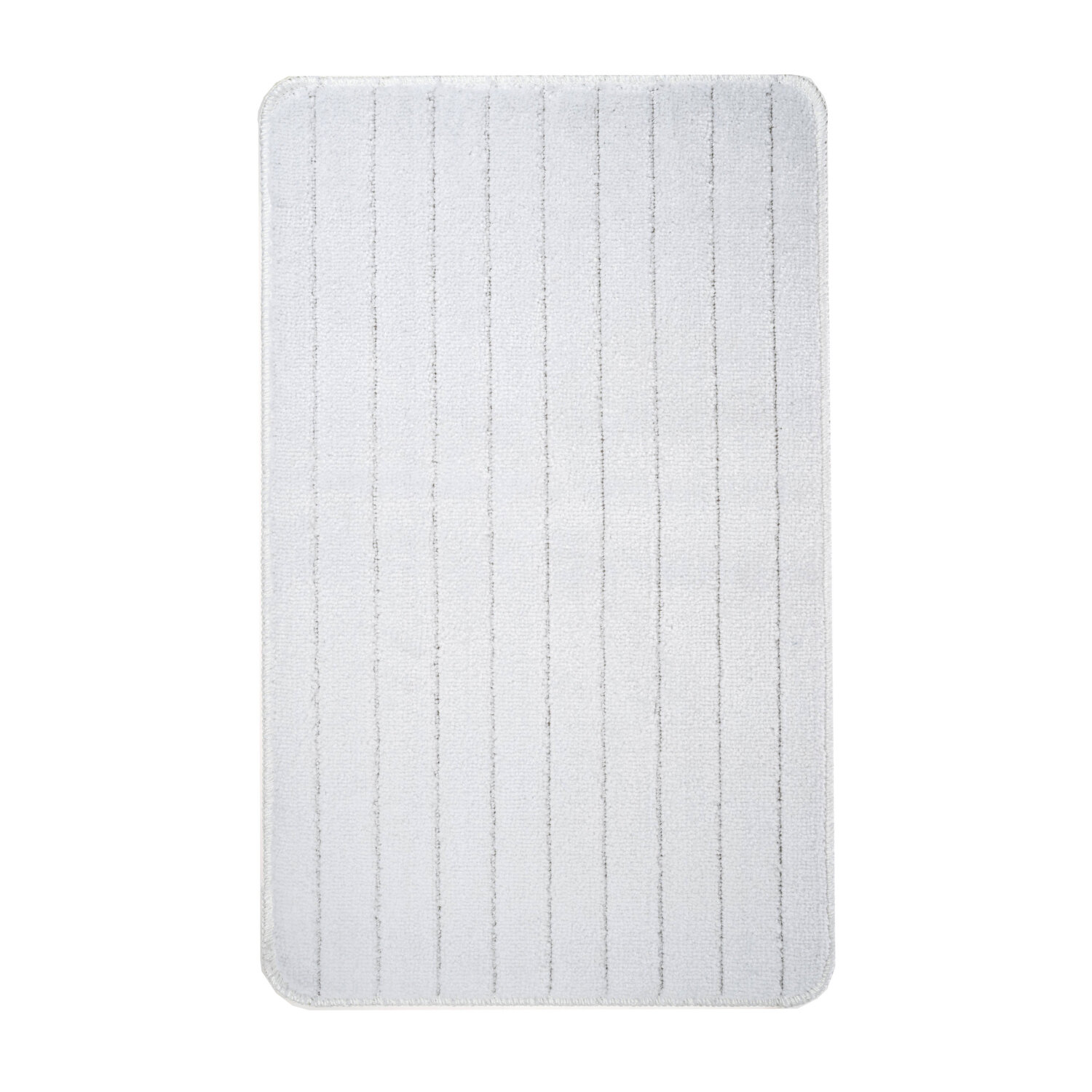 Коврик для ванной Fora WAVE WHITE полипропилен текстиль 50х80 см