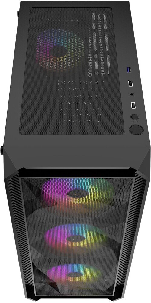 Корпус ATX Powercase CMIEB-L4 черный, без БП, боковое окно из закалённого стекла, USB 3.0, 2*USB 1.1, audio - фото №17