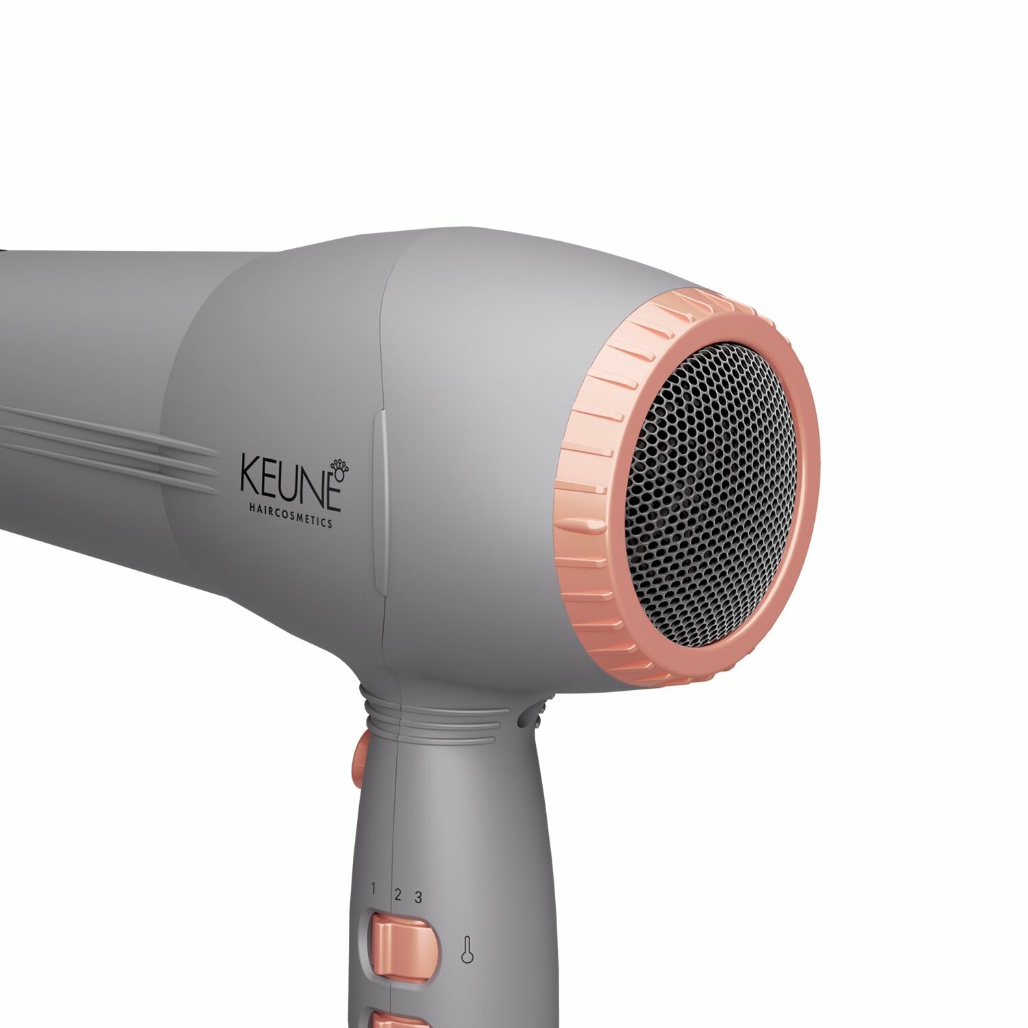 Фен KEUNE Quattro ionic HD-2301Di, 2400 Вт, цвет серый - фото №4