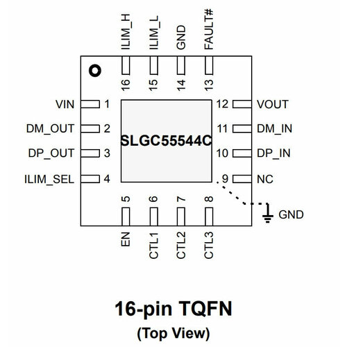 Микросхема SLGC55544CVTR