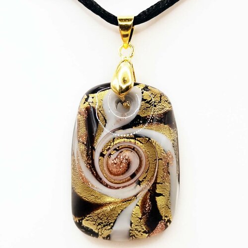 Подвеска Venezia, бесцветный, коричневый