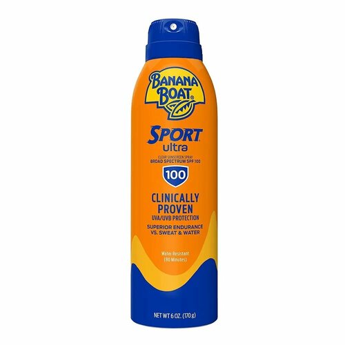 Cолнцезащитный спрей Sport Ultra, Banana Boat, без оксибензона, 170 мл