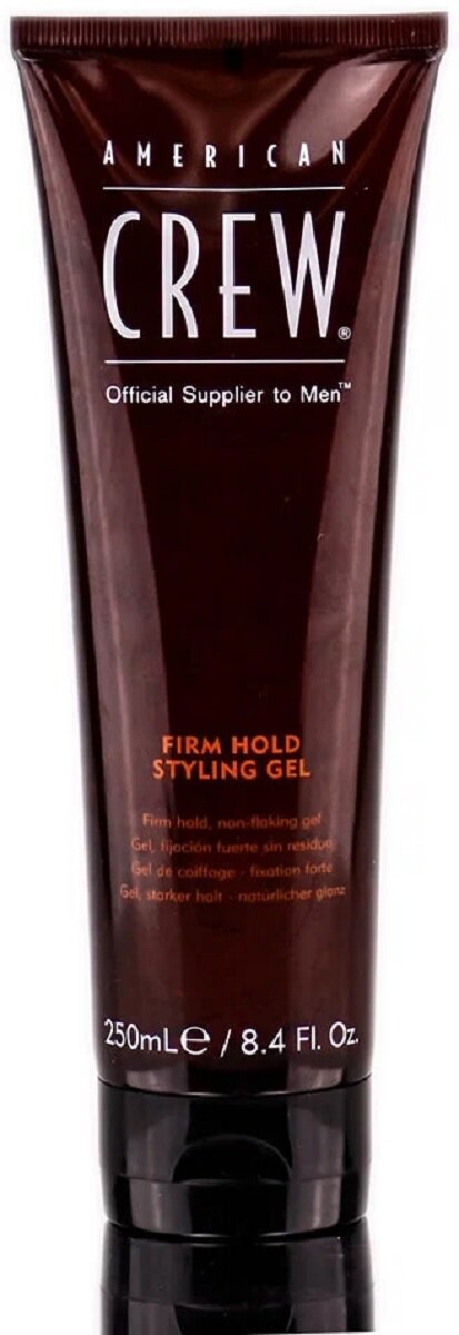 American Crew гель для укладки Firm Hold Styling Gel, сильная фиксация, 250 мл, 1 шт.