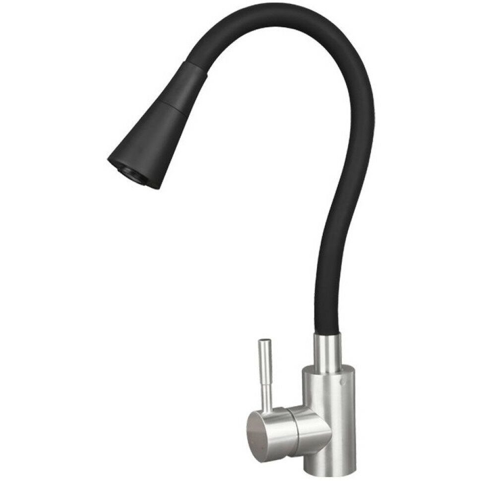 Osgard Смеситель Osgard 84293 Gron Horn для кухни, никель/черный