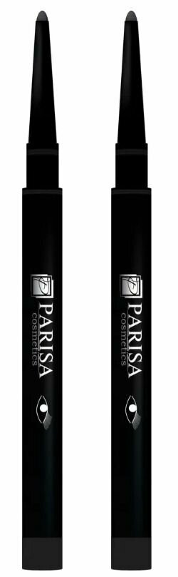 Parisa Cosmetics Карандаш для глаз механический, №102 Серый, 1 г, 2 шт