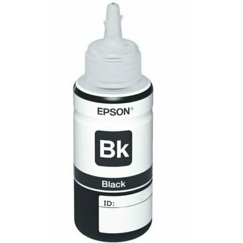 Чернила Epson C13T673198 673 EcoTank Ink black 70ml L800/L805/L810/L850/L1800 1900 стр контейнер epson c13t03y100 001 ecotank ink black 127ml