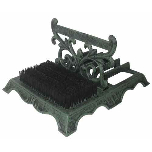 Подставка-скребок с щеткой для обуви