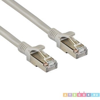 Exegate FTP-RJ45-RJ45-C5e-CU-1M-GY Патч-корд EX281997RUS