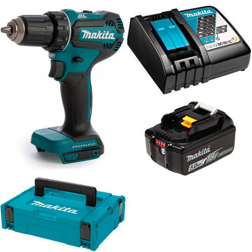 Аккумуляторная дрель-шуруповерт Makita DDF485RT1J 18V 1х50Ah Li-Ion MakPac 36354₽