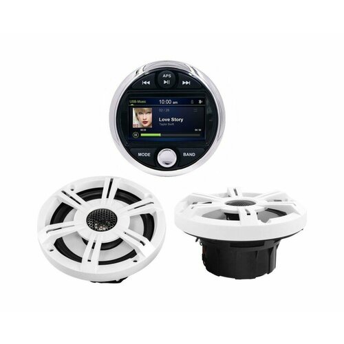 Морская акустика Marine Rocket MRH-301 комплект 2WS 5013400₽