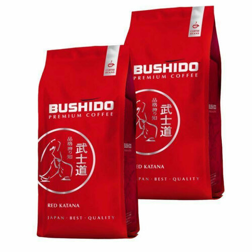 Кофе молотый Bushido Red Katana 227 гр (упаковка 2 шт) (34033-8319)