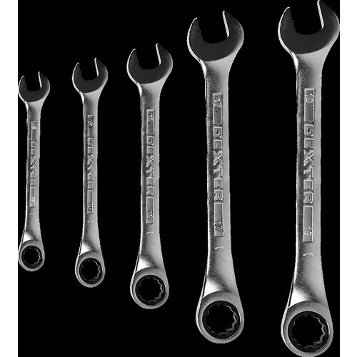Набор ключей комбинированных Dexter HT205054 8-19 мм, 6 предметов набор ключей комбинированных dexter ht205054 8 19 мм 6 предметов