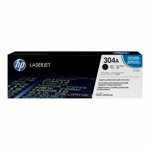 CC530A / CC530AC HP 304A Картридж для НР Color LaserJet CP2025/CM2320 BLACK (3500с.) картридж hi black cc530a cc530a cc530a cc530a cc530a 3500стр черный