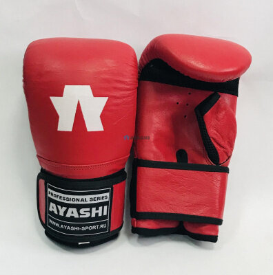 "Красные перчатки снарядные L" от бренда AYASHI