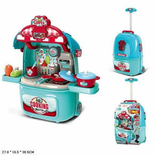 Детская кухня трансформер-чемоданчик 3300₽