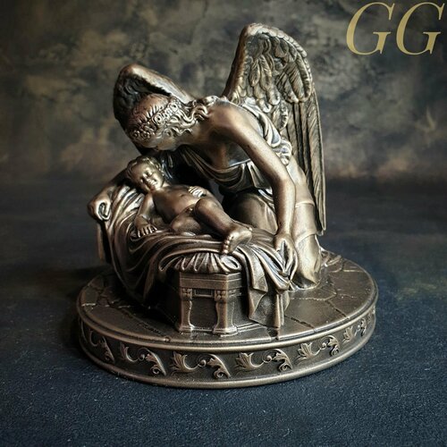 Композиция Шепот Ангела. Цвет бронза.