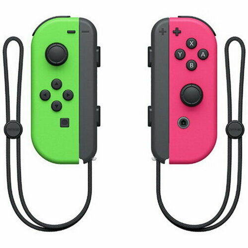 Набор контроллеров Joy-Con, беспр, вибрация, для Switch, зеленый, розовый