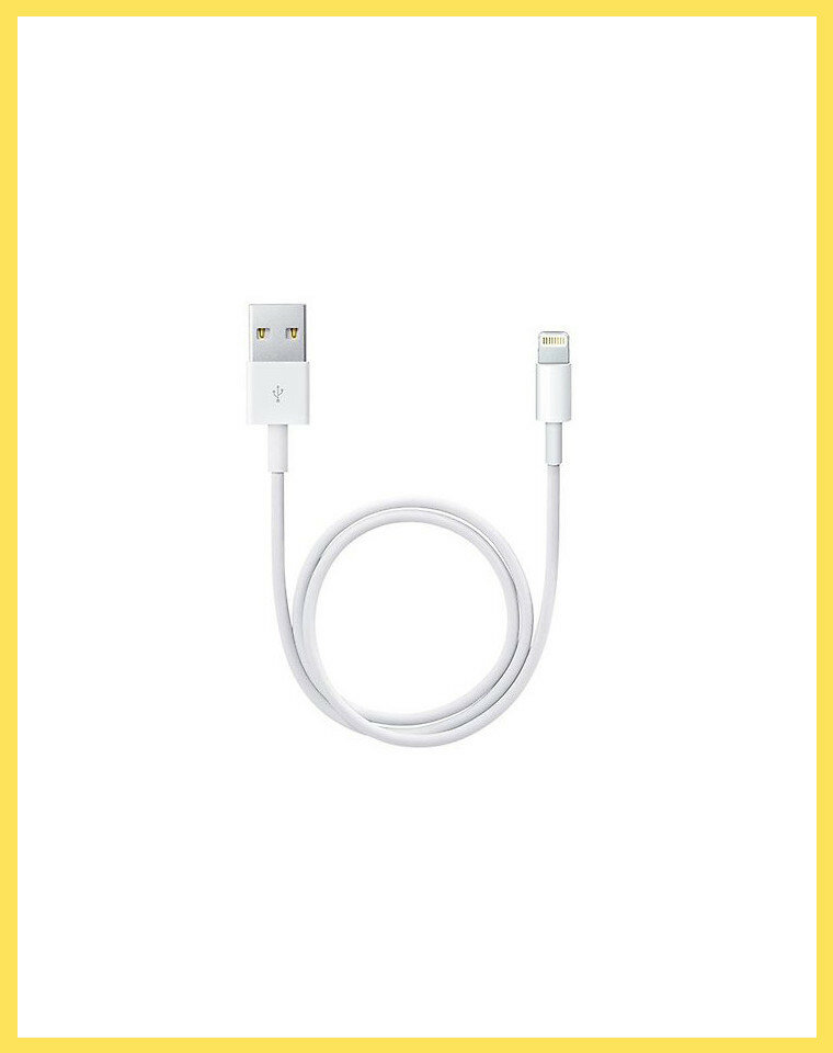 Кабель USB - Lightning (для Apple iPhone) Белый