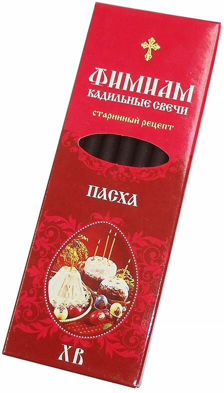 Фимиам кадильные свечи пасха, 7 палочек + 1 гипсовая подставка