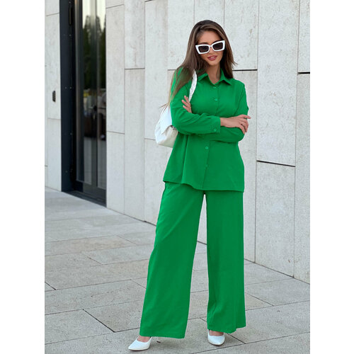 комплект одежды размер 44 46 зеленый Комплект одежды IHOMELUX, размер 44/46, зеленый