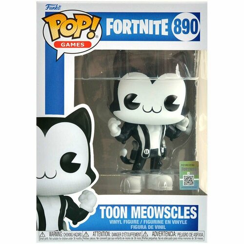 Фигурка Funko POP! Games. Fortnite: Toon Meowscles фигурка funko pop games fortnite blackheart