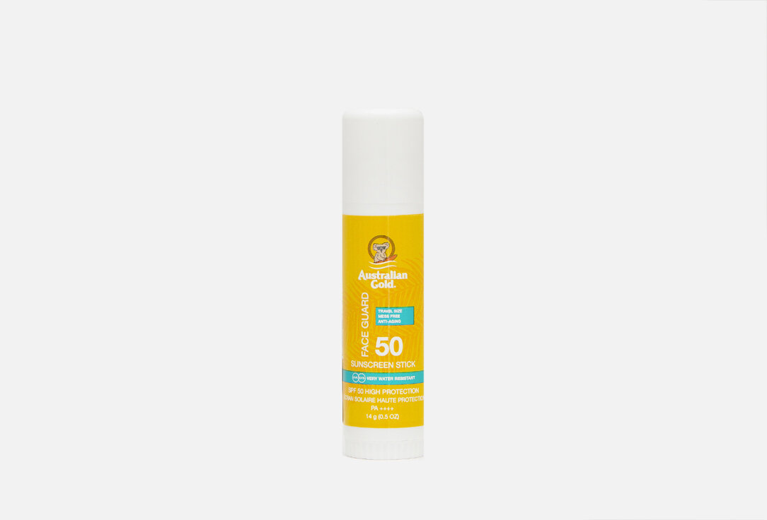 Водостойкий бальзам для лица SPF 50 Australian Gold, Face Guard Blister 14мл