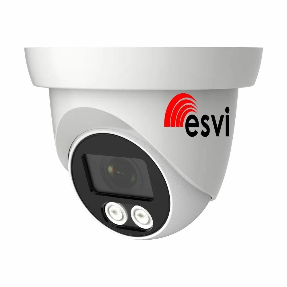 Камера для видеонаблюдения, AHD видеокамера уличная FULL COLOR с микрофоном, 2.0мп, 1080p, f-2.8мм. Esvi: EVL-DA-H23F-FC/M
