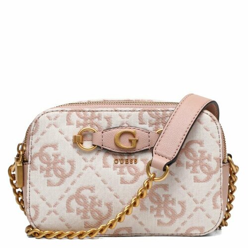 Сумка кросс-боди GUESS, молочно-бежевый сумка кросс боди guess eco gemma camera bag белый