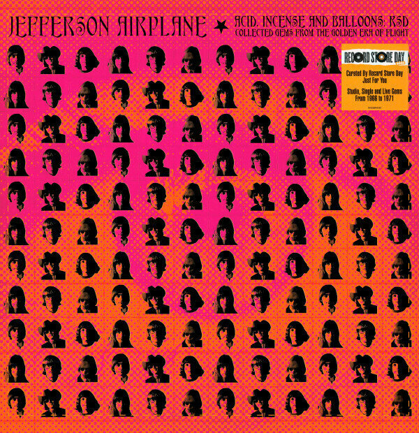 Виниловая пластинка Jefferson Airplane. Acid, Incense And Balloons: RSD - Collected Gems From The Golden Era Of Flight (LP, Compilation, Limited Edition)