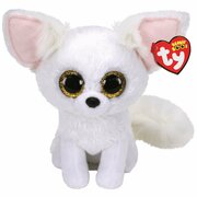 Игрушка мягкая TY Beanie Boo's- Белая лисица Fennec 15см, 36225