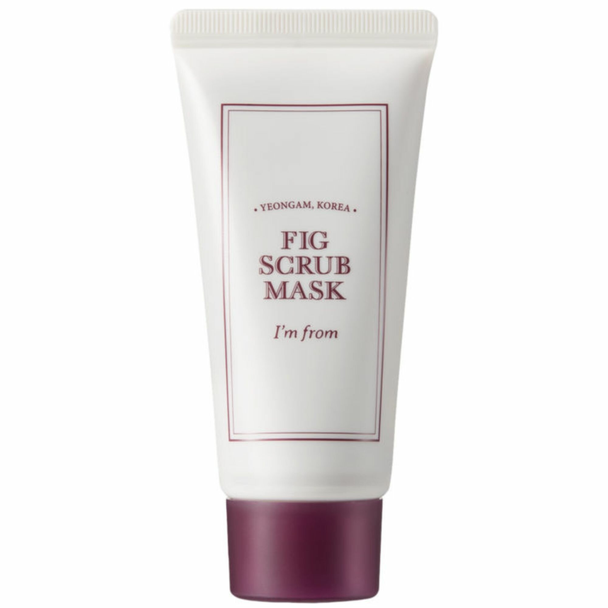 I'm From Энзимная очищающая скраб-маска для лица с инжиром и черным сахаром Fig Scrub Mask 30 мл.