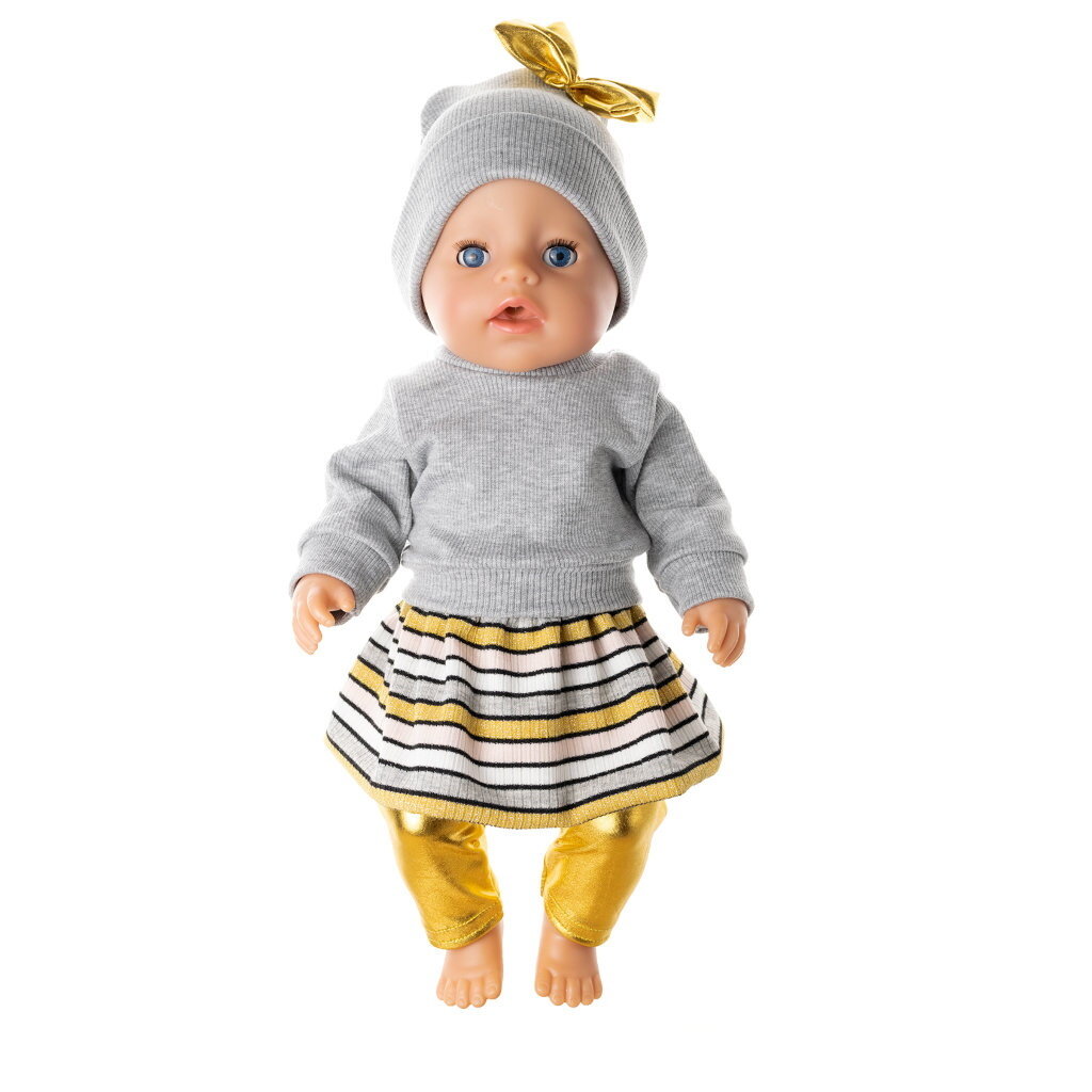 Комплект одежды из 4 предметов для куклы Baby Born ростом 43 см (931)