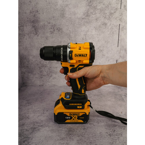 Аккумуляторный бесщеточный шуруповерт 18 В 2 аккумулятора 9200₽