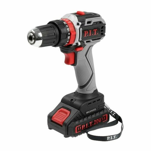 Дрель-шуруповерт PIT PSR18-D4 Promo бесщеточная ударная 20 В 15 Ач Li-lon 40 Нм 7838₽