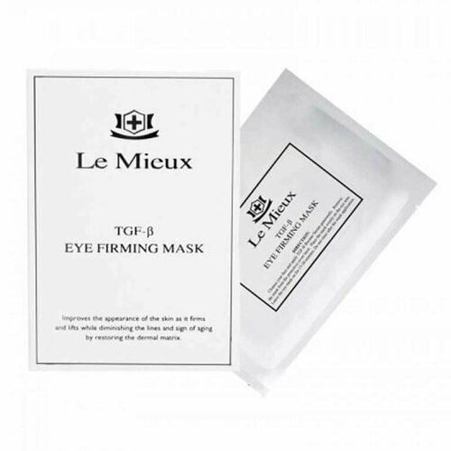 Укрепляющая маска для глаз 4 шт Le Mieux Eye Firming Mask 4 шт