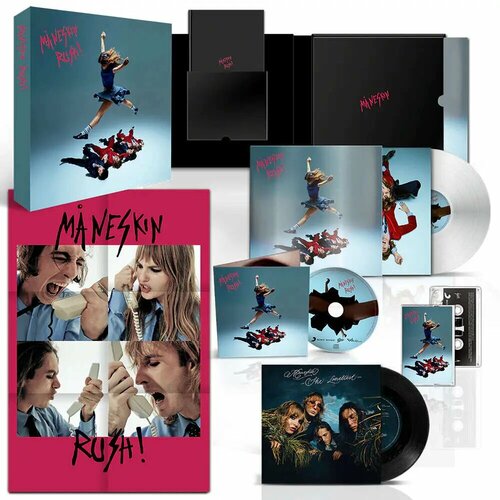 MANESKIN - RUSH! (LP special boxset) виниловая пластинка поп rca maneskin rush coloured vinyl lp