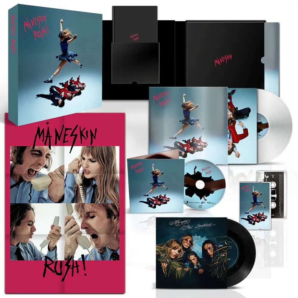 MANESKIN - RUSH! (LP special boxset) виниловая пластинка