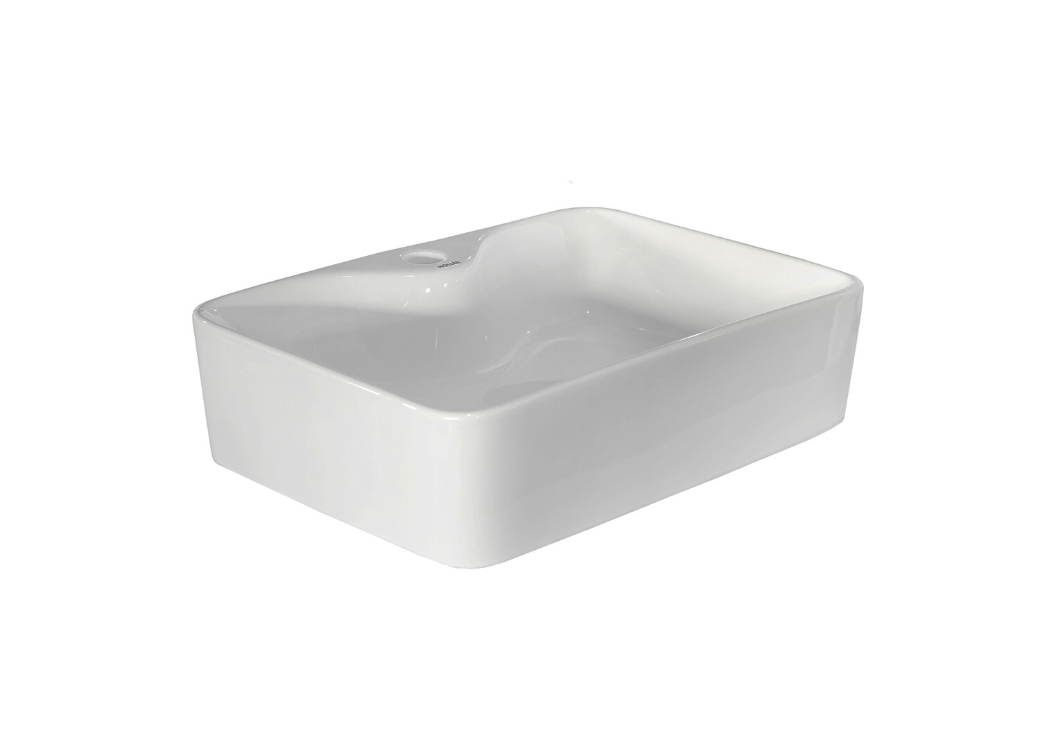 фото Раковина накладная HOLLER K-6071 (480*370*130мм), белая