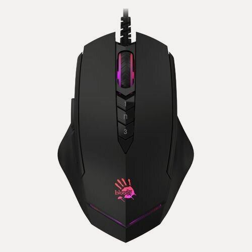 Изображение товара Мышь A4TECH Bloody V8M Max, игровая, оптическая, проводная, USB, черный