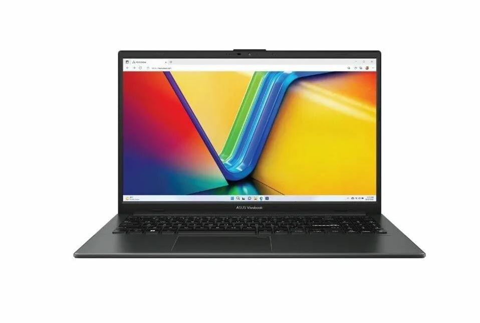 Ноутбук Asus Vivobook Go 15 E1504FA-BQ965W 15.6", AMD Ryzen 5 7520U, RAM 8 ГБ, SSD 512 Гб, AMD Radeon Graphics, Win, черный