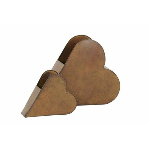 Набор из 2-х кашпо Сердца 15x65x18см 26x85x30см 3900₽