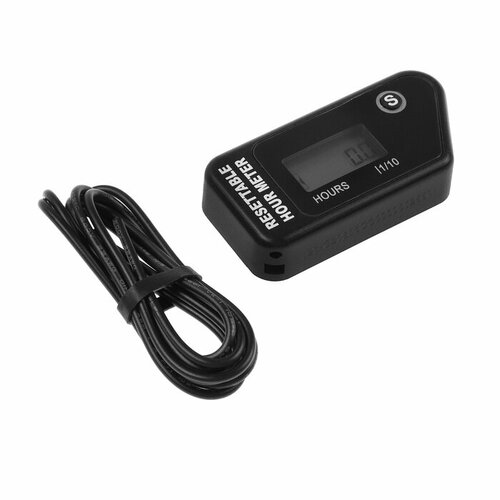 Счетчик моточасов КНР Беспроводной ЖК-дисплей IP67 черный 3184₽