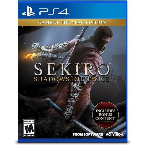 Игра PS4 Sekiro: Shadows Die Twice. Game of the Year Edition sekiro shadows die twice game of the year edition [us][ps4 английская версия]