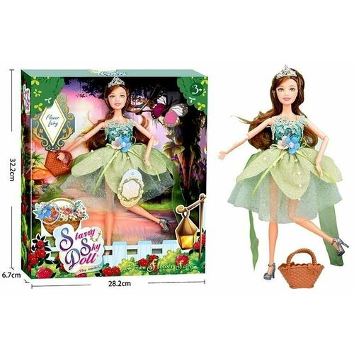 Кукла КНР Flower Fairy, 31 см, с аксессуарами, в коробке кукла flower fairy с аксессуарами 31 см sk015d